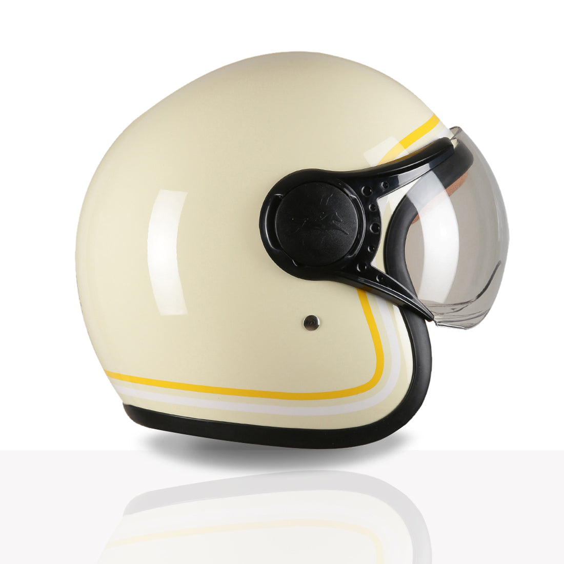 TVS MissFit Helmet for Women | Lightweight Ladies Helmet for Scooty | Stylish Girls Helmet with Extreme Comfort Fit | Women Helmet with Clear Visor | DOT & ISI Certified Helmet for Woman